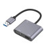 Адаптер переходник USB to HDMI / VGA