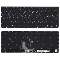 Клавиатура для ноутбука Lenovo (920-13IKB) Black с подсветкой (Light), (No Frame) RU