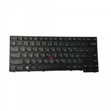 Клавиатура для ноутбука Lenovo Thinkpad (E470, E475) Black с указателем RU