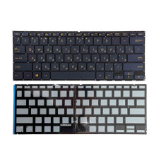 Клавиатура для ноутбука Asus ZenBook Flip S UX370UA Black, (No Frame) RU