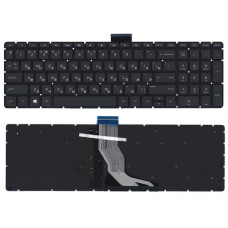 Клавиатура для ноутбука HP (15-BW 250 G6) Black с подсветкой (Light), (No Frame) RU