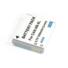 Акумулятор Li‑ion NB‑6L 3.7V 1300 мА·год для Canon Digital IXUS 85