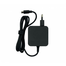 Зарядний блок живлення для ноутбука HP 45 Вт, USB Type‑C, 12–15 В, 2.25 A, квадратний корпус, OEM