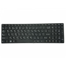 Клавиатура для ноутбука Lenovo IdeaPad G580, G585, Z580, Z585, Z780 Black, (Black Frame), UA