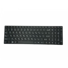Клавиатура для ноутбука Lenovo IdeaPad (Z560, Z565, G570, G770) Black, (Black Frame), UA