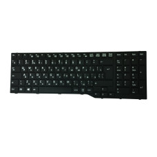 Клавиатура для ноутбука Fujitsu LifeBook A514 A544 A554 A555 AH544 AH554 AH555 AH564 Black, (Black Frame), RU