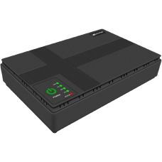 Мини источник бесперебойного питания (mini UPS) DC1018 10400 мач 5V/9V/12V/15V/24V powerbank