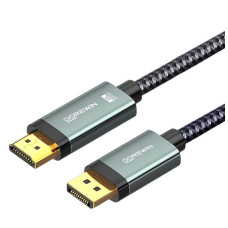 Кабель DisplayPort to HDMI 4K 60Hz (1.5 м) – для монитора, ТВ, проектора, видеокарты