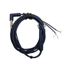 Кабель для ремонта наушников с микрофоном jack 3.5mm UiiSii 125 см