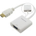 Переходник конвертер перехідник HDMI to VGA AUDIO