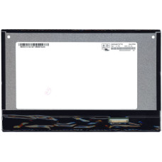 Матриця для планшета 10,1", Slim (тонка), 40 pin (знизу справа), 1280x800, світлодіодна (LED), без кріплень, глянцева, HannStar, HSD101PWW1 F01