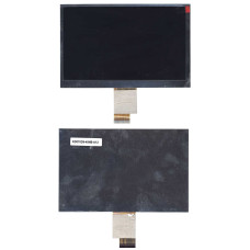 Матриця для планшета 7", Slim (тонка), 50 pin (знизу ліворуч), 1024x600, світлодіодна (LED), без кріплення, глянцева, KD070D9-40NB-A12