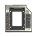 Карман для 2.5' SATA HDD,SSD h=9.5mm, устанавливается вместо SATA-привода ноутбука, Second HDD Caddy Optibay, матовый