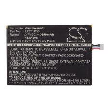Cameron Sino батарея для планшета Lenovo L12T1P33 (Cameron Sino CS-LVA300SL) 3650 mAh