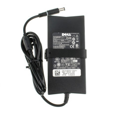 Тонкий блок живлення для ноутбука Dell SLIM 19.5V 4.62A 90W, штекер 7.4×5.0 мм (PIN), чорний, модель 0J62H3