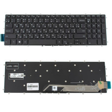 Клавиатура для ноутбука DELL (Inspiron: 7566, 7567) ukr, black, без фрейма (ОРИГИНАЛ)