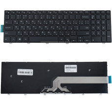 Клавиатура для ноутбука DELL (Inspiron: 3541, 3542, 3543, 5542, 5545, 5547) ukr, black