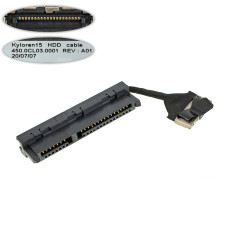 Шлейф жесткого диска SSD/HDD для ноутбука DELL (15-7570 7573 7580 p70f), (450.0CL03.0001)