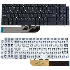 Клавиатура для ноутбука DELL (Inspiron: 5584), rus, gray, без фрейма