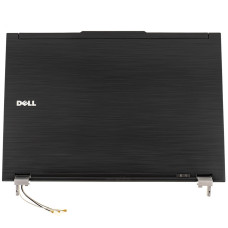 Б.У нижняя крышка для ноутбука DELL (Latitude: E4300 с петлями), black