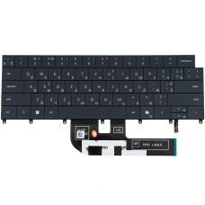 Клавиатура для ноутбука DELL (XPS: 9440) ukr, black, подсветка клавиш (ОРИГИНАЛ)