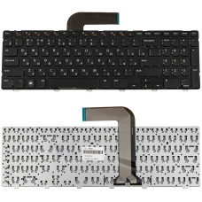 Клавиатура для ноутбука DELL (Inspiron: M5110, M511R, N5110) rus, black