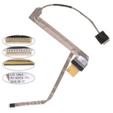 Шлейф матрицы для ноутбука DELL (Inspiron: N4050), LED, разъем под камеру (50.4IU02.001)