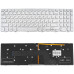 Клавиатура для ноутбука DELL (Inspiron: 7537) rus, silver, подсветка клавиш, с фреймом