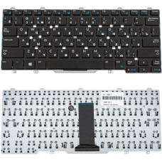 Клавиатура для ноутбука DELL (Latitude: E5450, E7450), rus, black, без фрейма, без подсветки, без джойстика