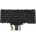 Клавиатура для ноутбука DELL (Latitude: E5450, E7450), rus, black, без фрейма, с подсветкой, с джойстиком