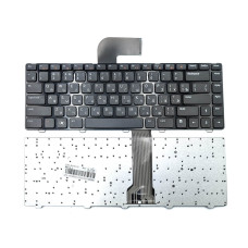 Клавіатура для ноутбуків DELL Vostro 3550, 3560, 3350; XPS L502; Inspiron 14R 5520; N4110, M4110, N5040, N5050, M5050 — чорна, RU розкладка, з рамкою, Original