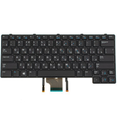 Клавиатура для ноутбука DELL (Latitude: E6430u) rus, black, подсветка клавиш