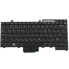 Клавиатура для ноутбука DELL (Latitude: E6400, E6410), rus, black