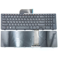 Клавіатура OEM для Dell Inspiron 17R / N7110 / 5720 / 7720, Vostro 3750, XPS L702X — RU, чорна, з рамкою