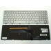 Клавіатура для DELL Inspiron 15-7000, 7537 Series (RU Silver з рамкою і підсвіткою) оригінал