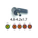 Блок живлення для Dell 19.5V 4.62A 90W (4.8-4.2*1.7) Bullet.(без кабелю)