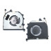 Вентилятор (кулер) для DELL XPS 15 9570, Precision 5530, M5530 (008YY9, DFS501105PR0T) для CPU.