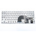 Клавіатура для DELL Inspiron 11 3000, 3137, 3135, 3138, 11-3137, 11-3138, 11-3135 RU (RU Black без рамки)