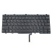 Клавиатура для DELL Latitude 3340, 3350, E5450, E5470, E7250, E7450 (RU Black с подсветкой) версия без кнопок внизу! Оригинал.