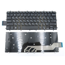 Клавіатура для DELL Inspiron 5368, 5378, 7375, 7460, 5568, 7560, 7569, 7572, 5370, 7370, 7373, 7573 ( RU Black без рамки)