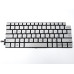 Клавиатура для DELL Inspiron 14 5498, Inspiron 14 7490, Inspiron 14 7491 (RU Silver с подсветкой)