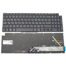 Клавіатура для DELL Inspiron 7591, 5590, 5591, 5594, 5598, 7590, 5593, 5584, 7790, P90F, P83F, 7500, 7501, 5501, 5502 (RU Black з підсвіткою)