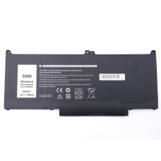 Батарея для ноутбука Dell MXV9V Latitude 5300, 5310 (2-in-1), Latitude 7300, 7400 (MXV9V) (7.6V 7200mAh 55Wh) (Metal)