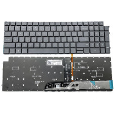 Клавіатура для DELL Inspiron 3511, 3515, 3510, 3520, 5515, 5510, 7510, 16 Plus 7610 0W0FYR (RU Black з підсвіткою) оригінал