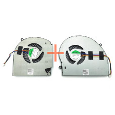 Вентилятор (кулер) для DELL Alienware 17 R4, 17 R5 P31E (MG75090V1-C060-S9A, MG75090V1-C070-S9A) (CPU + GPU) Пара.