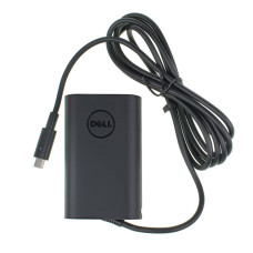 Оригинальный блок питания для ноутбука DELL TYPE-C 45W, black, OVALE
