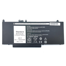 Акумулятор 6MT4T для Dell Latitude 14 E5470/E5570/E5450 та Precision M3510, 7.4V 7200mAh 53Wh (TXF9M/79VRK/07V69Y/7V69Y)