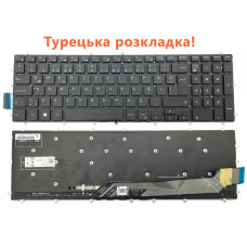 !клавіатура для DELL G3 3590 3579 3779 3593 G5 5500 5565 5567 5570 5590 5587 5575 5770 5775 G7 7588 7570 7580 7587 7566 (TUR Black з підсвіткою)