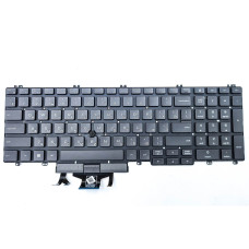 Клавіатура для Dell Latitude 5500 5501 5510 5511 3540 Precision 3500 3540 3541 3550 3551 (RU Black з підсвіткою)