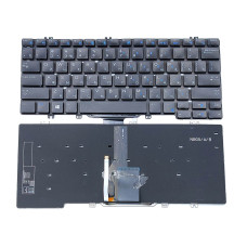 Клавиатура для DELL Latitude E5280, E7280, 5280, 5288, 5289 (RU Black c подсветкой)
